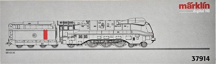 Märklin H0 - 37914 - Stoomlocomotief met tender (1) - BR, Hobby en Vrije tijd, Modeltreinen | H0