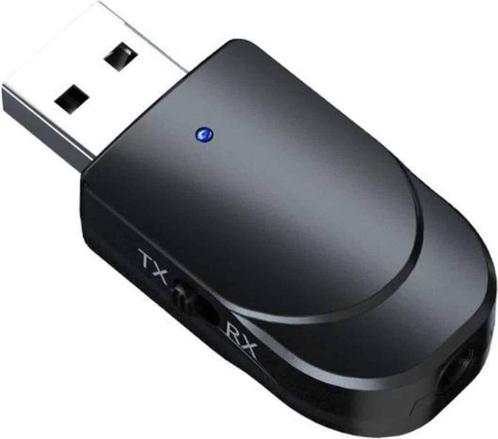 2 in 1 USB Bluetooth 5.0 Zender en Ontvanger - Bereik tot 10, Audio, Tv en Foto, Luidsprekers, Zo goed als nieuw, Ophalen of Verzenden