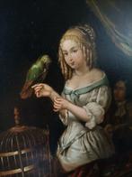 Omgeving van of navolger van Frans van Mieris (1689-1763) -, Antiek en Kunst, Kunst | Schilderijen | Klassiek