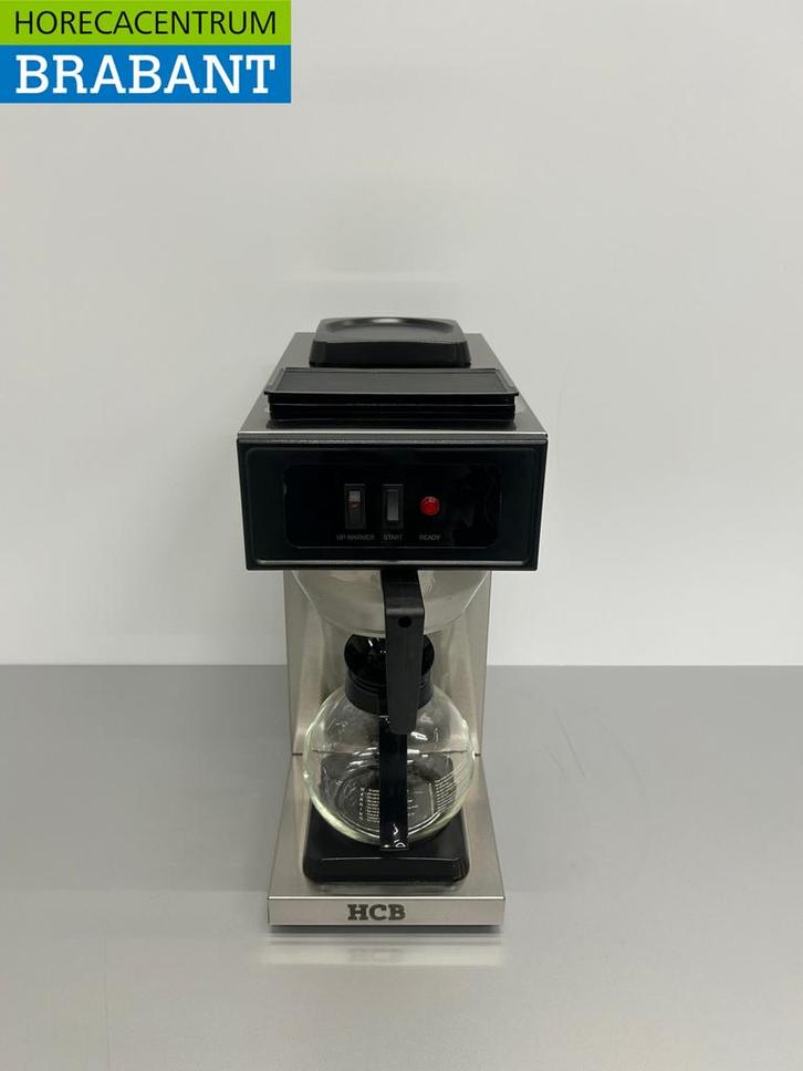 HCB RVS Koffiemachine Koffieautomaat met kan 1,8 liter 230V, Zakelijke goederen, Horeca | Keukenapparatuur, Nieuw in verpakking