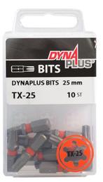 Dynaplus schroefbit TX25 25mm - 10 stuks, Doe-het-zelf en Verbouw, Gereedschap | Handgereedschap, Verzenden, Nieuw