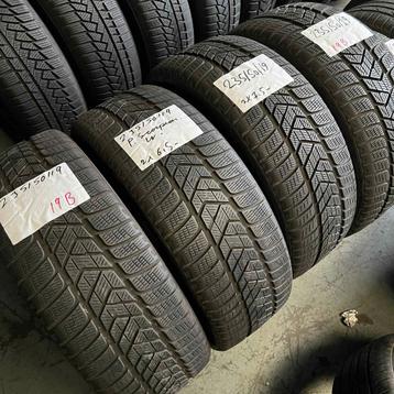 4 x Pirelli 235-50-19 Winterbanden 7,5mm beschikbaar voor biedingen