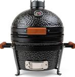 BASTE kamado bbq small - 16 inch - Zwart, Tuin en Terras, Houtskoolbarbecues, Verzenden, Nieuw