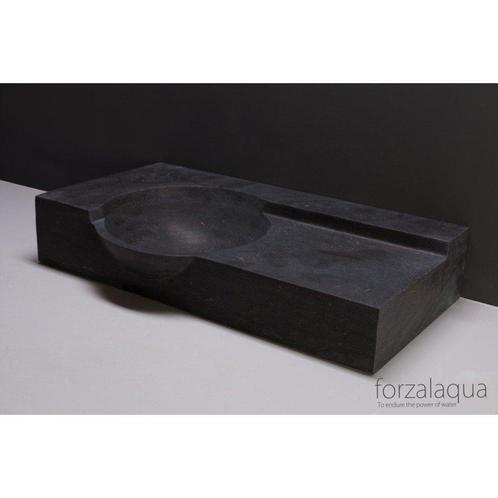 Forzalaqua Laguna rechthoekige wastafel met kraangat 80x40, Doe-het-zelf en Verbouw, Sanitair, Ophalen of Verzenden