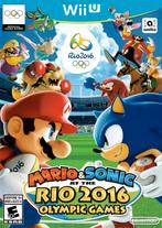 Wii U Mario & Sonic op de Olympische Spelen: Rio 2016, Spelcomputers en Games, Spelcomputers | Nintendo Wii, Verzenden, Zo goed als nieuw