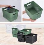 Curver Infinity Recycled Dots Opbergbox - 17 liter - Groen, Huis en Inrichting, Ophalen of Verzenden, Zo goed als nieuw