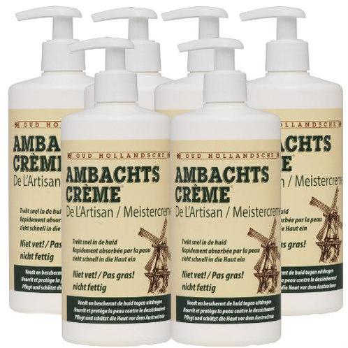 Ambachtscreme pomp - 450ml - 6 stuks, Sport en Fitness, Gezondheidsproducten en Wellness, Verzenden