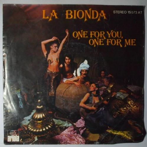 La Bionda - One for you, one for me - Single, Cd's en Dvd's, Vinyl Singles, Single, Gebruikt, 7 inch, Pop