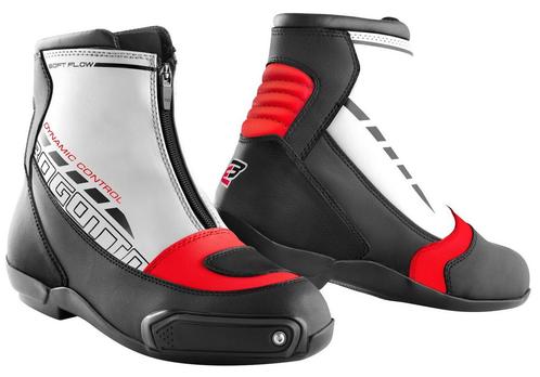 Bogotto Lap Wit Zwart Rood Motorschoenen, Motoren, Kleding | Motorkleding, Heren, Nieuw met kaartje, Laarzen, Verzenden