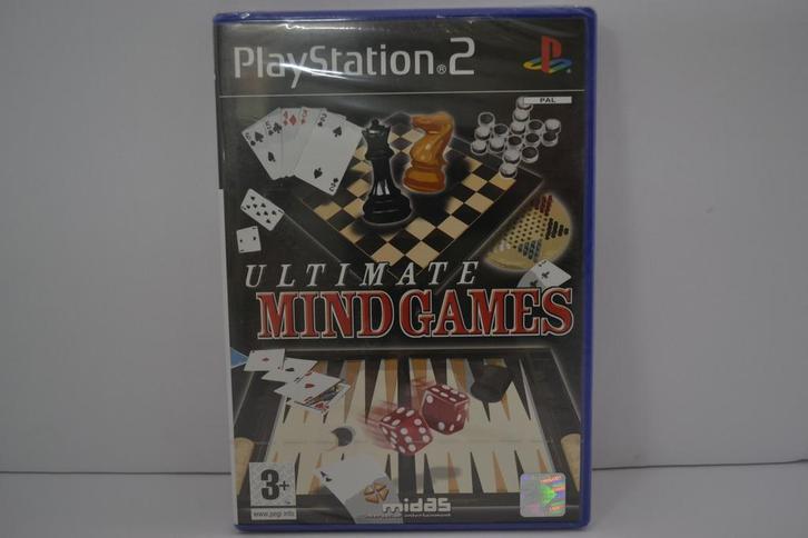 Ultimate Mind Games - SEALED (PS2 PAL), Spelcomputers en Games, Games | Sony PlayStation 2, 1 speler, Zo goed als nieuw, Verzenden