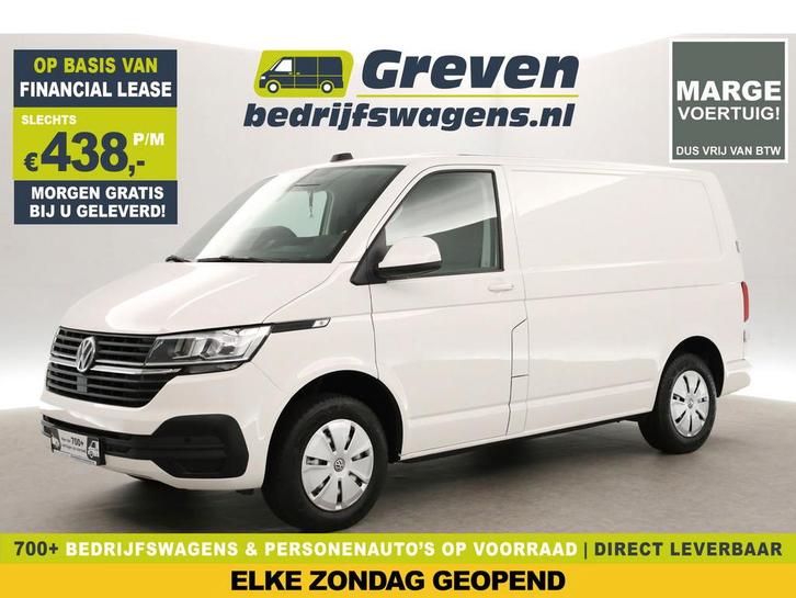 Volkswagen Transporter 2.0 TDI 150PK L1H1 | MARGE |, Auto's, Bestelauto's, Te koop, Automaat, Financial lease, Diesel, Wit, Volkswagen