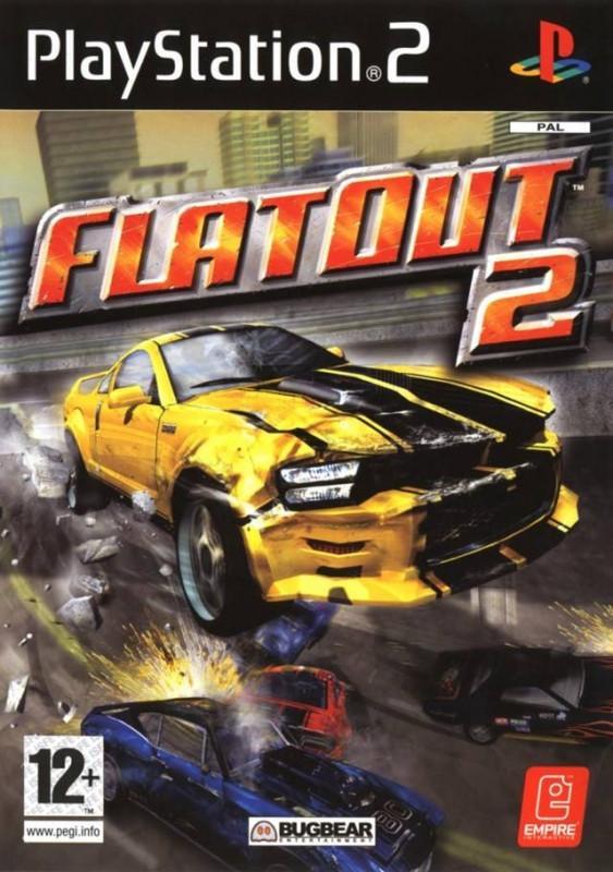 Flatout 2 (PlayStation 2), Spelcomputers en Games, Games | Sony PlayStation 2, Gebruikt, Vanaf 7 jaar, Verzenden