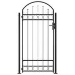 Poort Gebogen - Zwart Staal! OP=OP! Beveilig Je Tuin, Met poort, Nieuw, Ophalen of Verzenden, Tuinhek