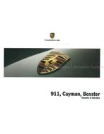 2012 PORSCHE 911 | CAYMAN | BOXSTER GARANTIE & ONDERHOUD, Auto diversen, Handleidingen en Instructieboekjes