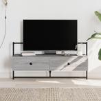 vidaXL Tv-meubel wandgemonteerd 100,5x30x51 cm hout grijs, Huis en Inrichting, Kasten | Televisiemeubels, Nieuw, Verzenden