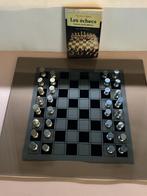 Schaakspel - glas en metaal