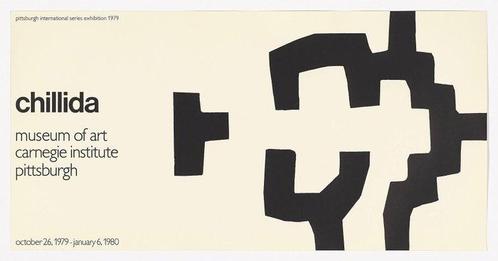 Eduardo Chillida - Museum of Art Carneige, Antiek en Kunst, Kunst | Tekeningen en Foto's