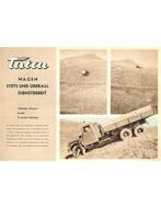 1956 TATRA 111R | 111S VRACHTWAGEN BROCHURE GERMAN, Nieuw, Author