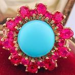 Zonder minimumprijs - Ring - 9 kt. Roségoud, Zilver, Sieraden, Tassen en Uiterlijk, Ringen, Nieuw