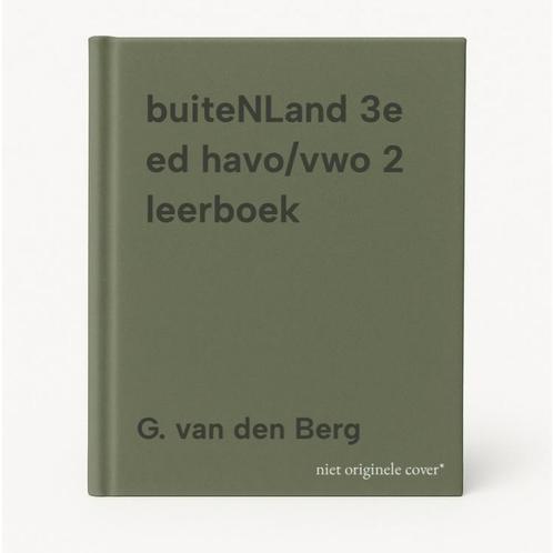 buiteNLand 3e ed havo/vwo 2 leerboek 9789011755147, Boeken, Schoolboeken, Zo goed als nieuw, Verzenden