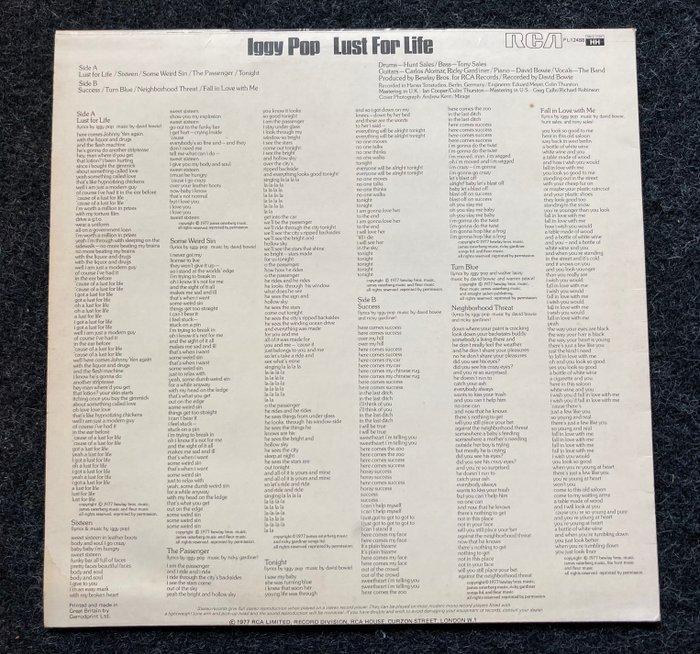 Iggy Pop - Lust For Life - 1st UK pressing (album with David, Cd's en Dvd's, Vinyl Singles