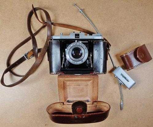 Zeiss Ikon Nettar 518/16 Folding 6x6cm with Voigtländer, Audio, Tv en Foto, Fotocamera's Analoog