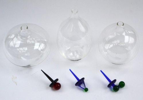 SENT - Parfumfles (3) - Glas, Antiek en Kunst, Antiek | Glas en Kristal