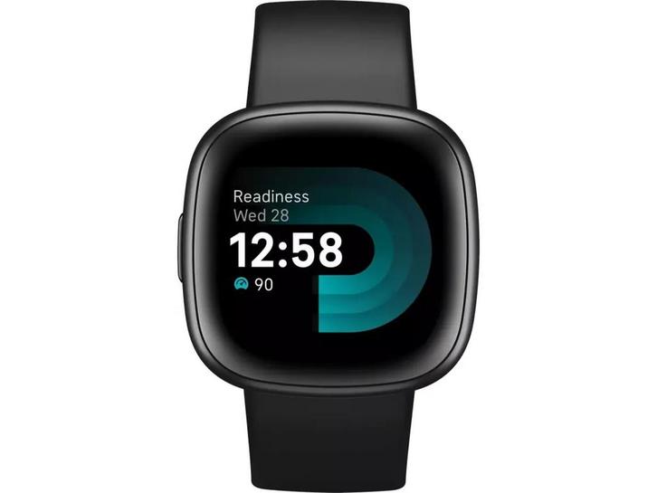 Fitbit Versa 4 - Smartwatch - Ingebouwde GPS en 40+, Sieraden, Tassen en Uiterlijk, Smartwatches, Zo goed als nieuw, Verzenden