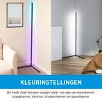 2dekans | Grundig LED Staande Lamp - Vloerlamp 140cm -, Ophalen of Verzenden, Zo goed als nieuw