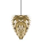 Umage Conia Hanglamp, messing/kabel zwart - 45 cm, Huis en Inrichting, Lampen | Hanglampen, Verzenden, Nieuw