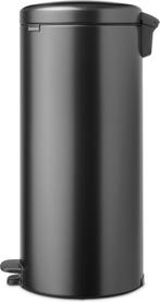 Brabantia NewIcon Prullenbak - 30 liter - Confident Grey, Verzenden, Zo goed als nieuw