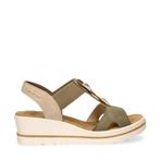 Rieker sandalen voor dames in het Groen, Verzenden, Nieuw, Sandalen of Muiltjes, Groen