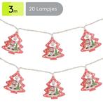 Kerstverlichting Kerstboom en Sneeuwpop - 3m - 20 Lichtjes -, Verzenden, Nieuw