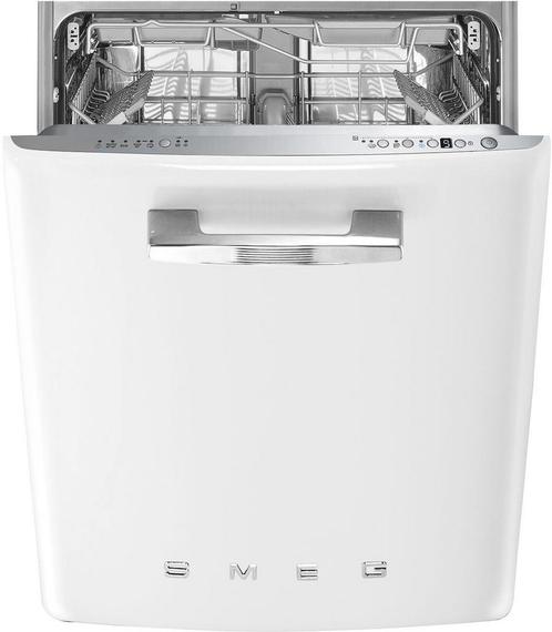 Smeg STFABWH3 retro jaren 50 onderbouw vaatwasser - wit, Witgoed en Apparatuur, Vaatwasmachines, Nieuw, 60 cm of meer, Energieklasse A of zuiniger
