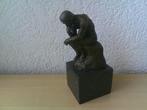 Beeld, DE DENKER (LE PENSEUR) - 20 cm - Brons