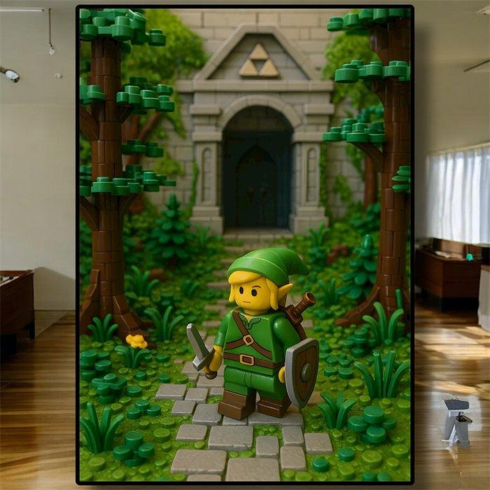 Makayhos - [L] Link – Emerald Quest [Art Tribute], Kinderen en Baby's, Speelgoed | Duplo en Lego