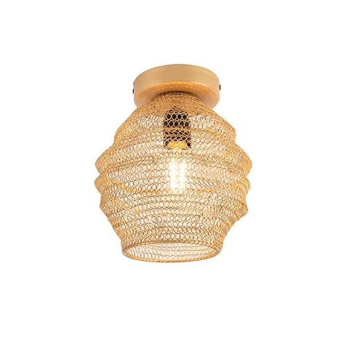 Oosterse plafondlamp goud - Nidum Bene, Huis en Inrichting, Lampen | Plafondlampen, Nieuw, Overige materialen