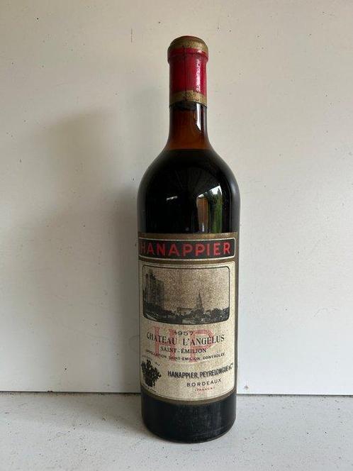 1957 Chateau lAngélus (Hanappier) - Saint-Émilion Grand Cru, Verzamelen, Wijnen