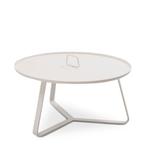 Salontafel Cannes | 80 cm | alu wit, Verzenden, Nieuw