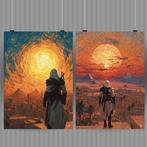 ANDSAL - Egypt Sunset - Origins of Egypt - Vang Gogh Tribute, Nieuw