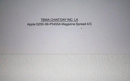 Apple Rare 2000, Original Apple Powerbook Print Ad (TBWA, Spelcomputers en Games, Spelcomputers | Overige Accessoires