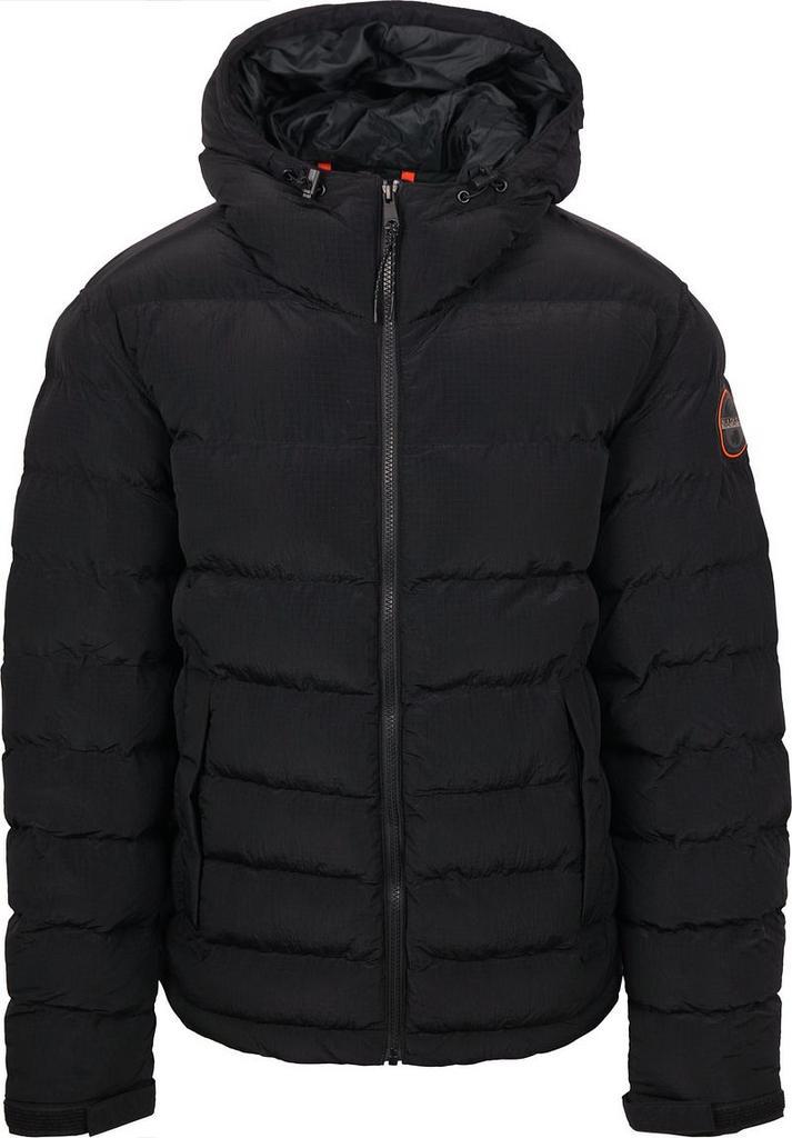 Napapijri Hooded Puffer Terez Jas Zwart maat M Heren, Kleding | Heren, Jassen | Winter, Zwart, Nieuw, Maat 48/50 (M), Verzenden