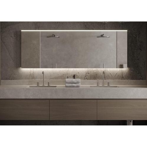 Spiegel Martens & Meijer Praag 80x70 Cm Met Indirecte En, Doe-het-zelf en Verbouw, Sanitair, Bad, Nieuw, Ophalen of Verzenden
