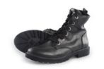 Jochie & Freaks Veterboots in maat 33 Zwart | 10% extra, Verzenden, Jongen of Meisje, Schoenen, Zo goed als nieuw