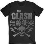 shirts - The Clash Skull &amp; Crossbones T-shirt - Size..., Zo goed als nieuw, Verzenden