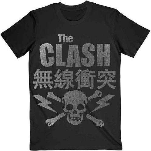 shirts - The Clash Skull &amp; Crossbones T-shirt - Size..., Verzamelen, Muziek, Artiesten en Beroemdheden, Zo goed als nieuw