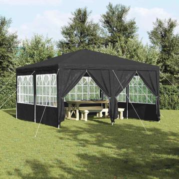 vidaXL Partytent Antraciet en Wit 400 x 400 x 266 cm beschikbaar voor biedingen