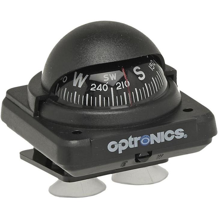 Optronics Cp-101 Kompas Zwart, Watersport en Boten, Navigatiemiddelen en Scheepselektronica, Ophalen of Verzenden