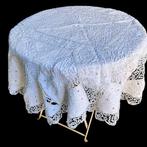 Tafelkleed - 140 cm - 140 cm - Ronde nappe, Antiek en Kunst, Antiek | Kleden en Textiel
