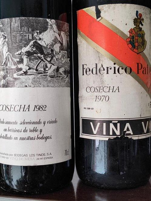 1970 6. Seis Botellas de Vino Tinto de Rioja - 1. Cosecha de, Verzamelen, Wijnen